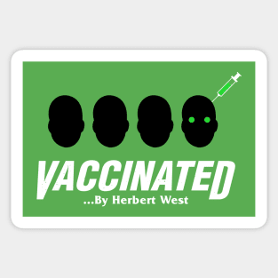 Vaccinated By Herbert! Sticker